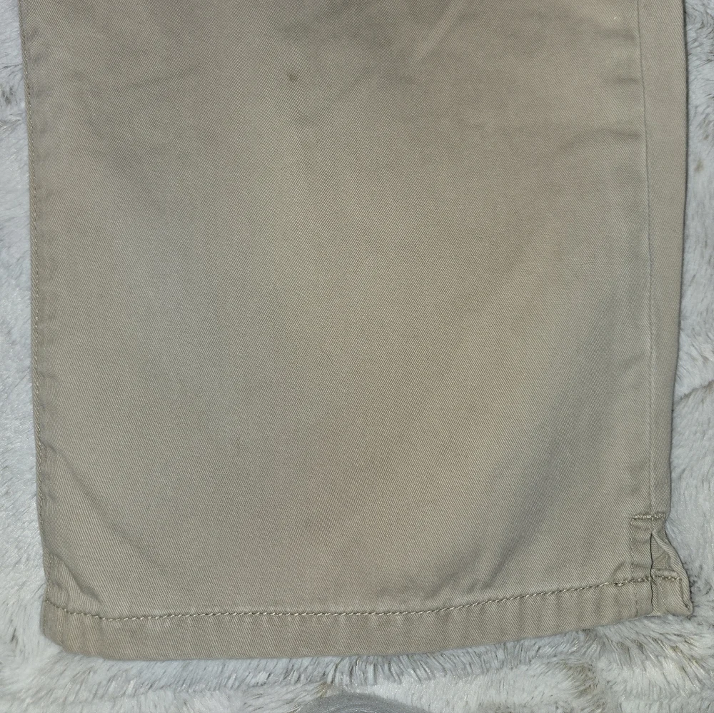 Lauren Ralph Lauren Tan Khaki Cropped Pants | Size 14 | Mid-Calf - Picture 4 of 10